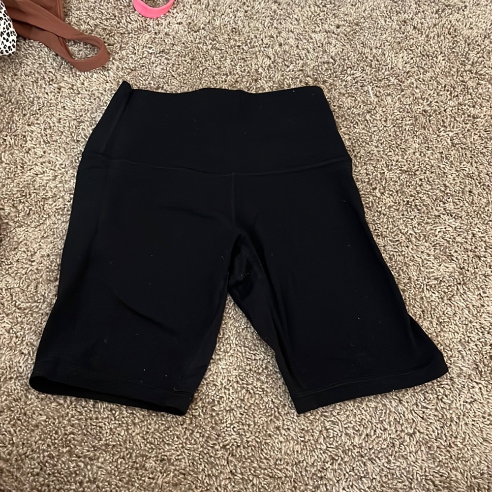 Black lulu lemon biker shorts